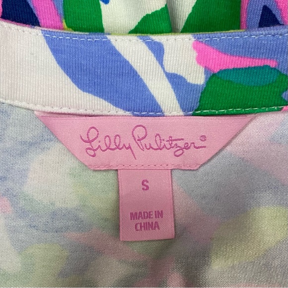 Lilly Pulitzer Tiki Wrap Romper Havin a Blast Size Small - Picture 8 of 10